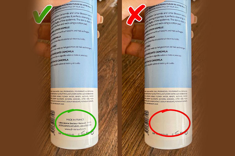 تشخیص محصولات تقلبی به کمک فونت درج شده روی محصول